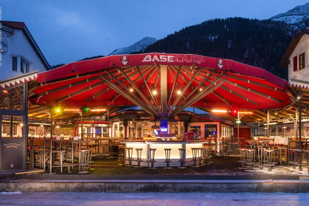 Grote horeca parasol 